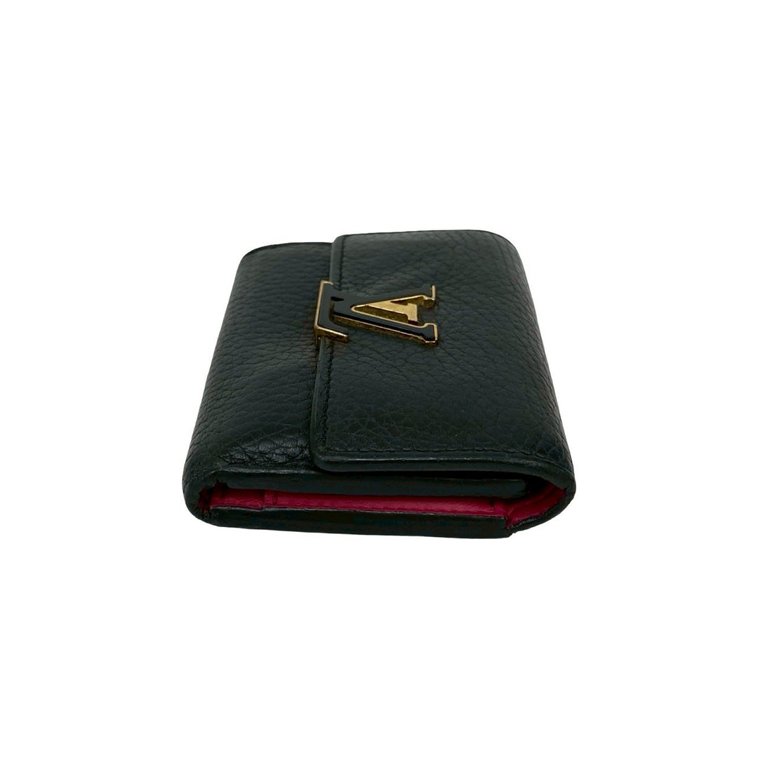 三つ折り財布 ルイヴィトン ポルトフォイユ カプシーヌ XS