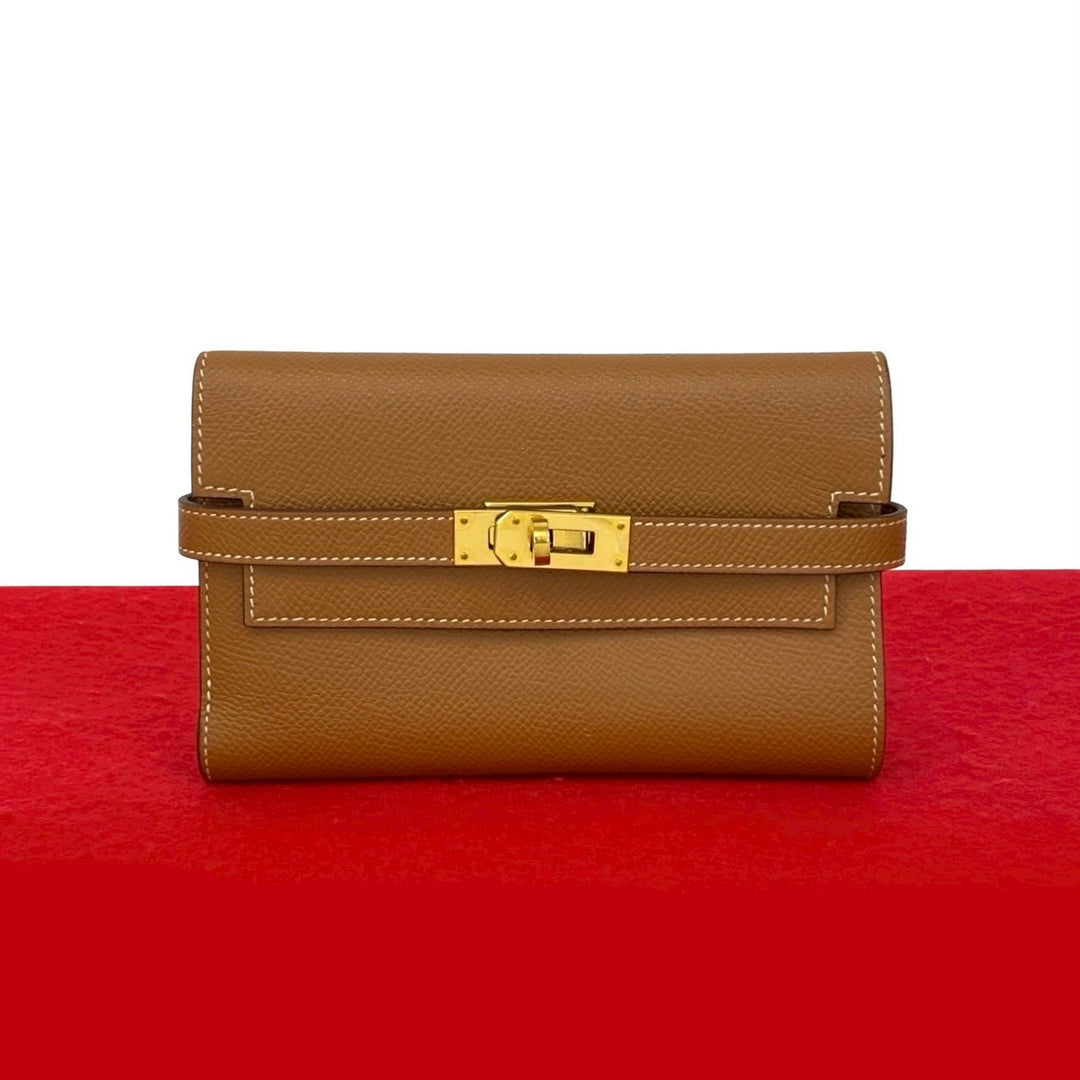 三折皮夾 Hermes Kelly 皮夾 中號