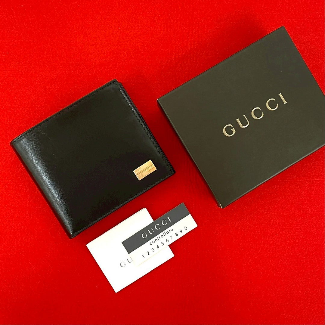 雙折皮夾 gucci