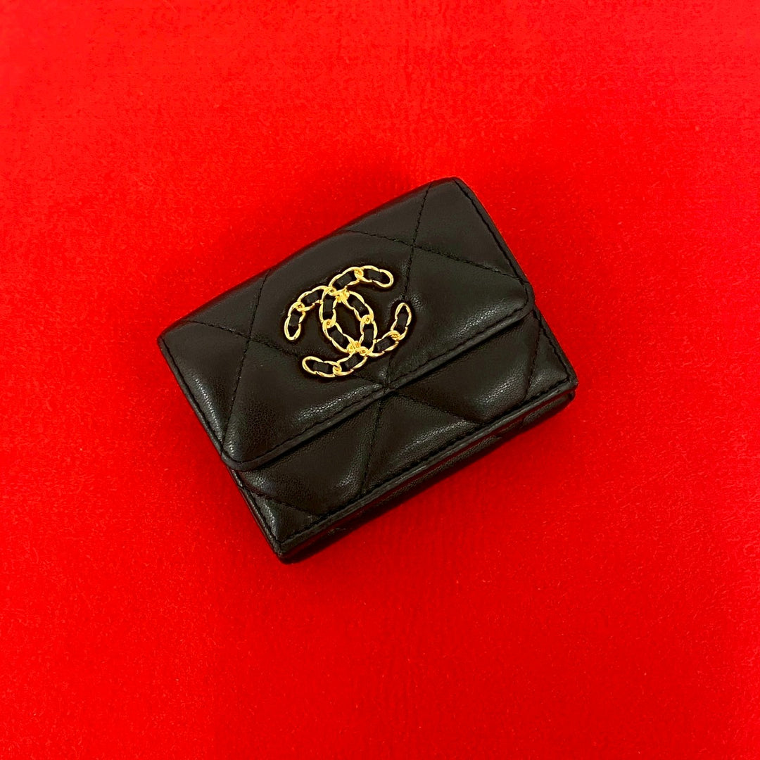 三折錢包 Chanel 19