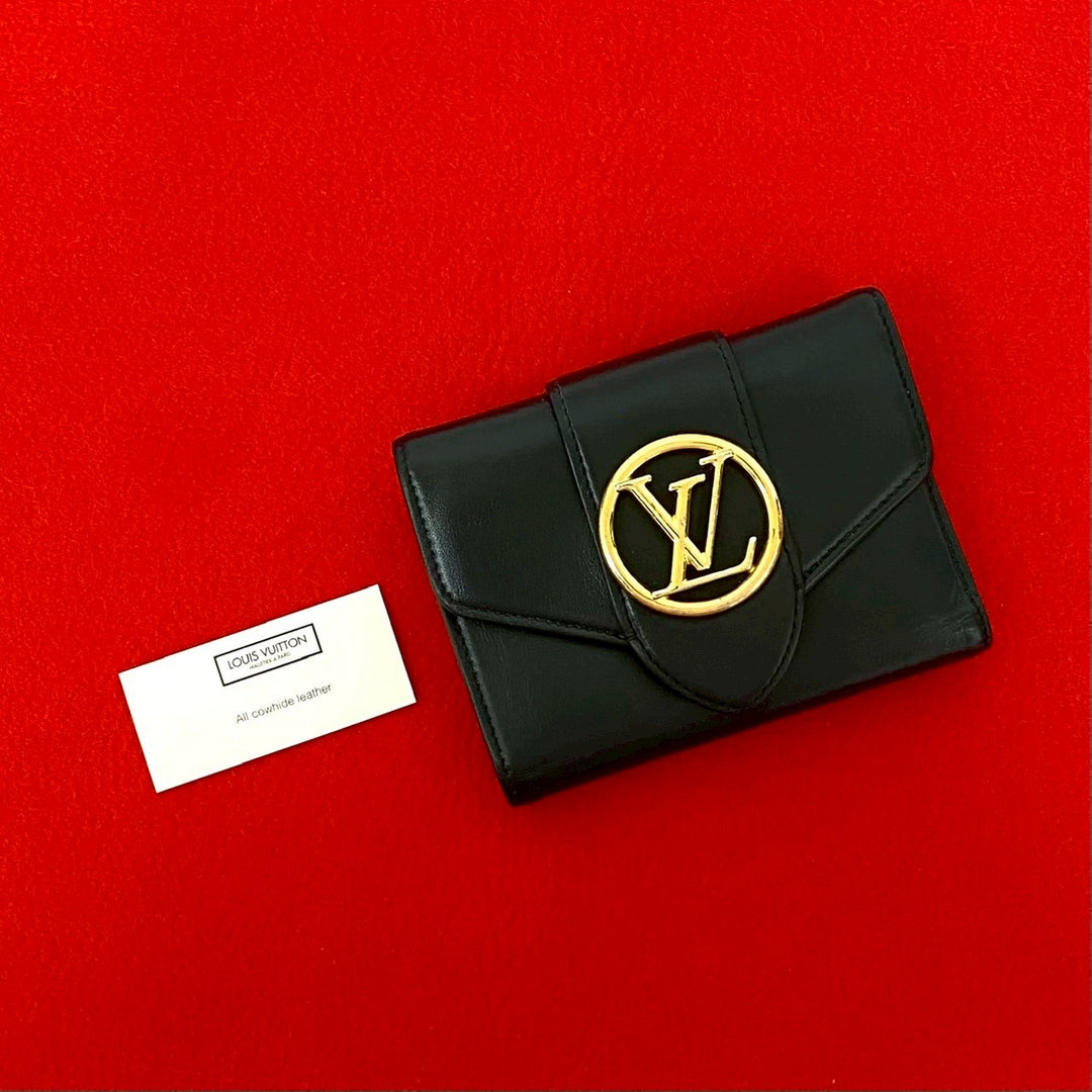 Tri-fold wallet Louis Vuitton Pont Neuf compact