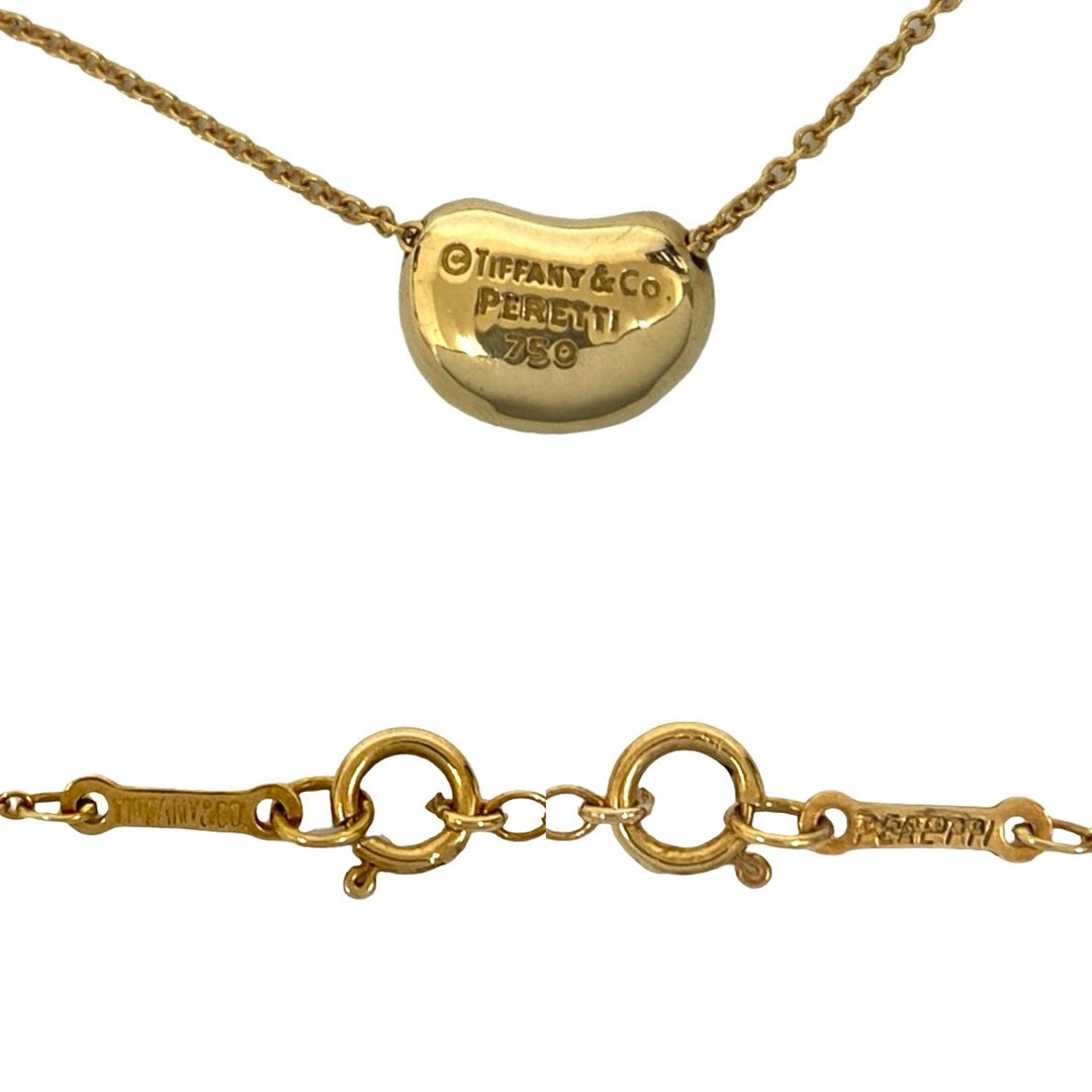 necklace tiffany bean necklace