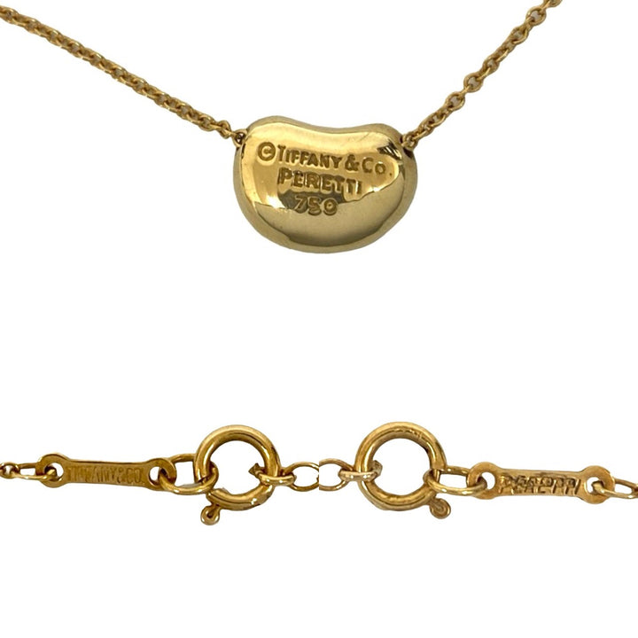 necklace tiffany bean necklace