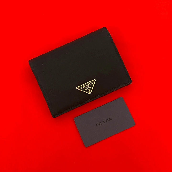 bifold wallet prada