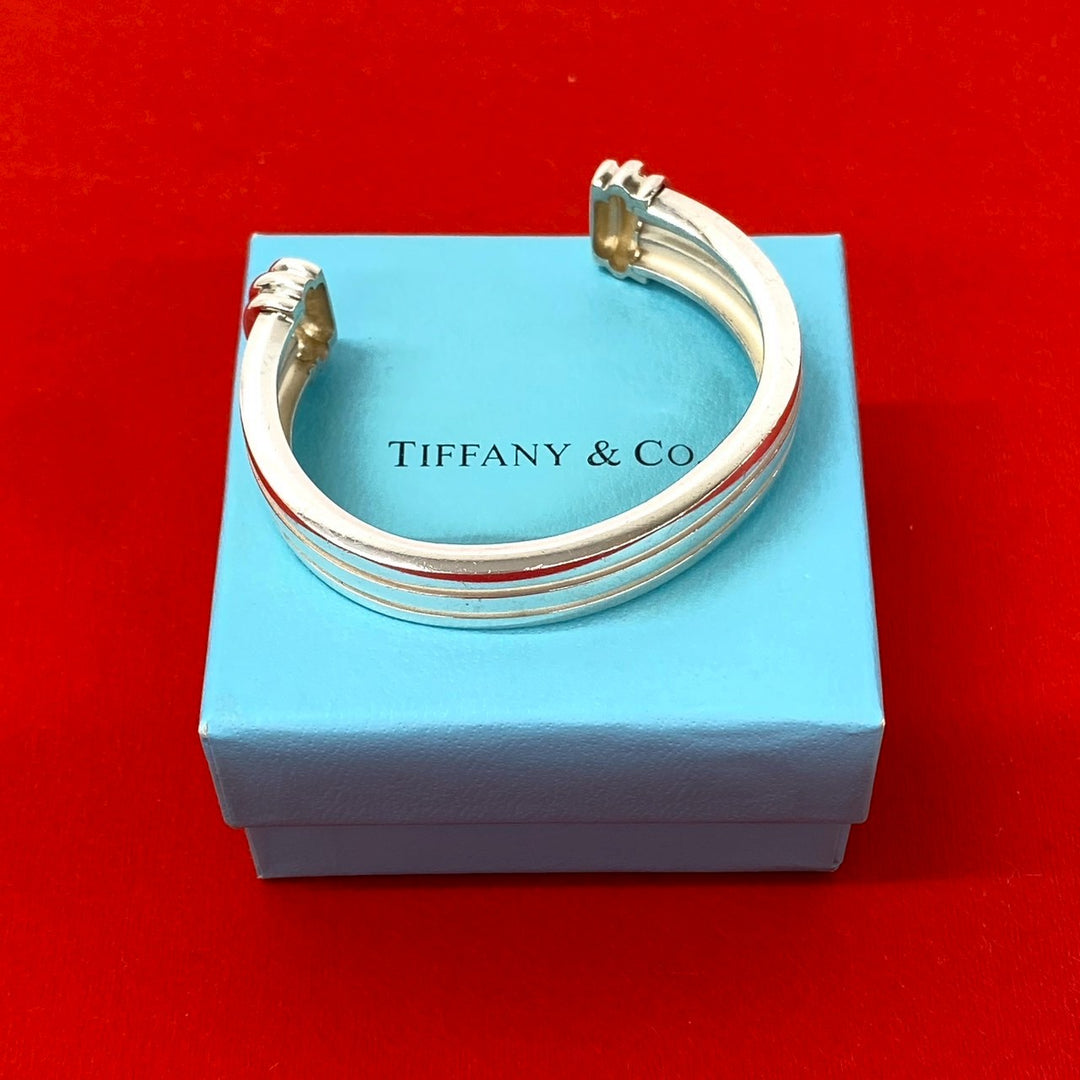 Bangle Tiffany Grooved Cuff Bangle