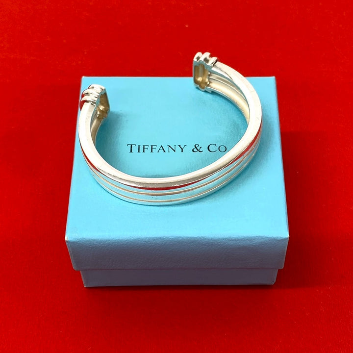Bangle Tiffany Grooved Cuff Bangle