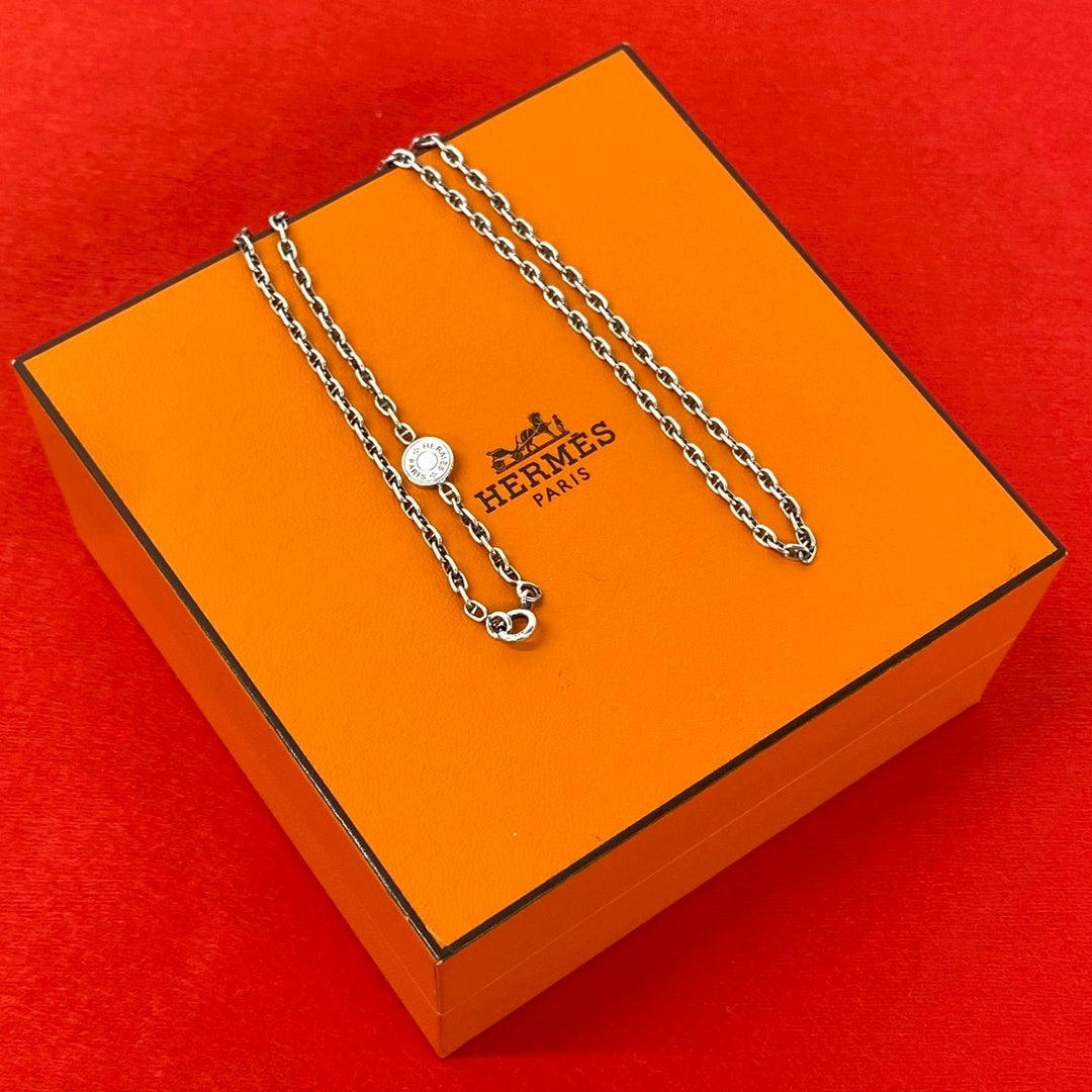 Necklace Hermes Serie Mini Chaine d'Ancre Necklace