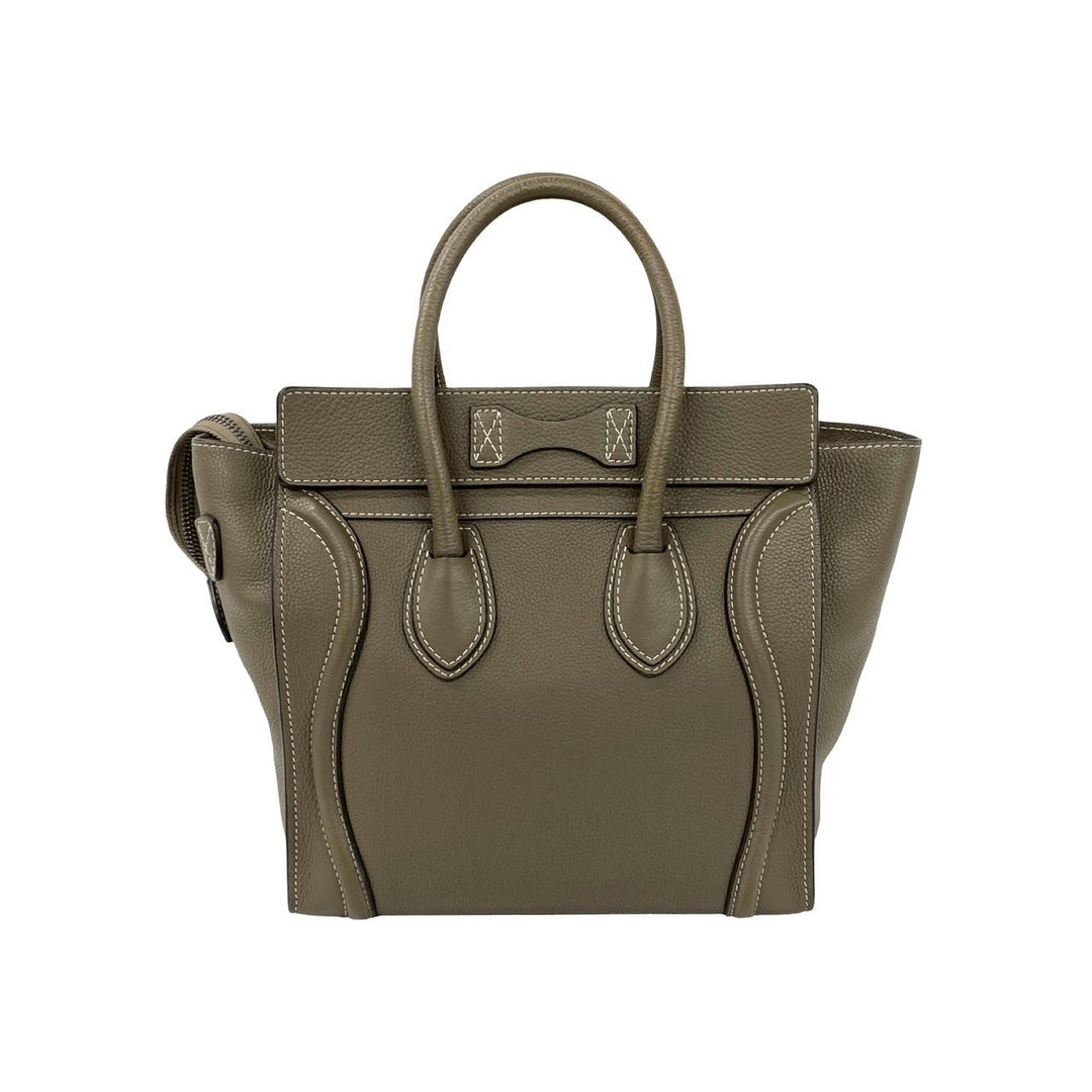handbag celine luggage micro shopper