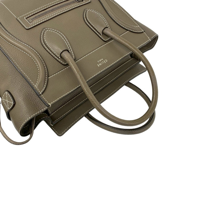 handbag celine luggage micro shopper
