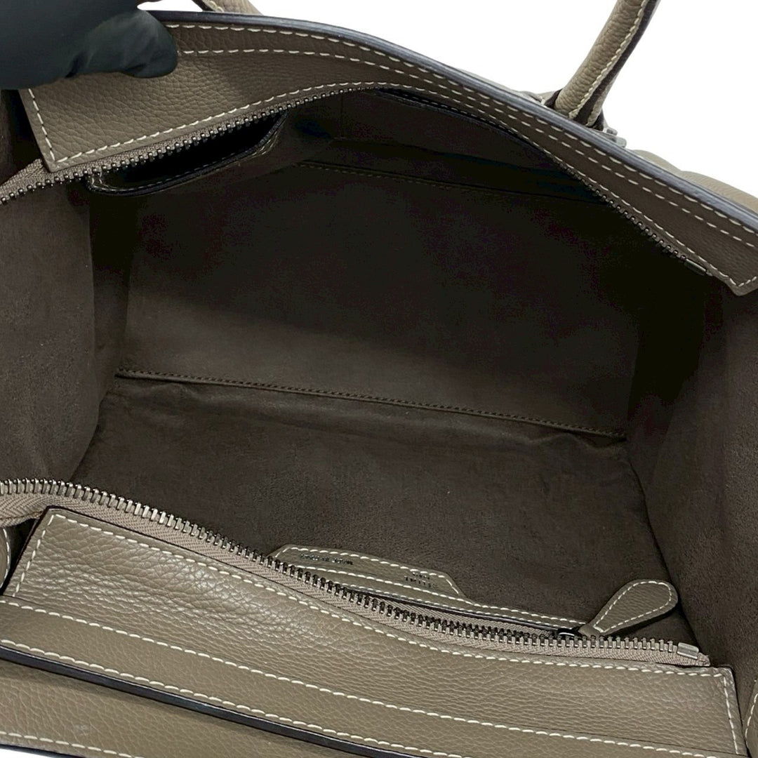 handbag celine luggage micro shopper