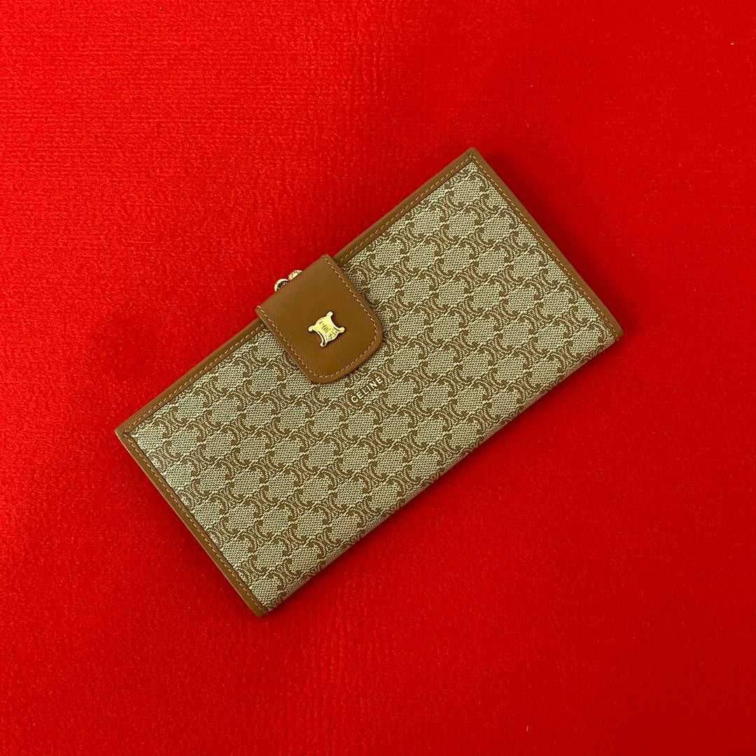 長版皮夾 celine