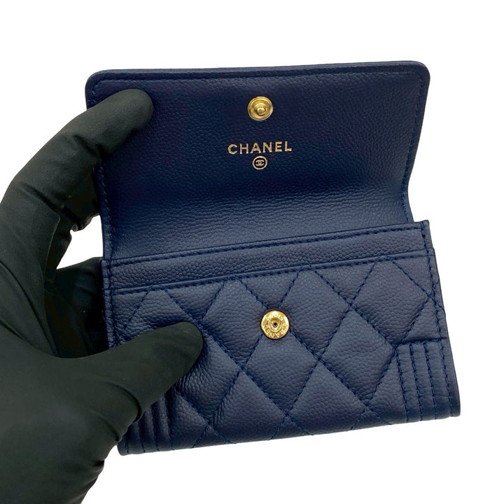 card case chanel boy chanel