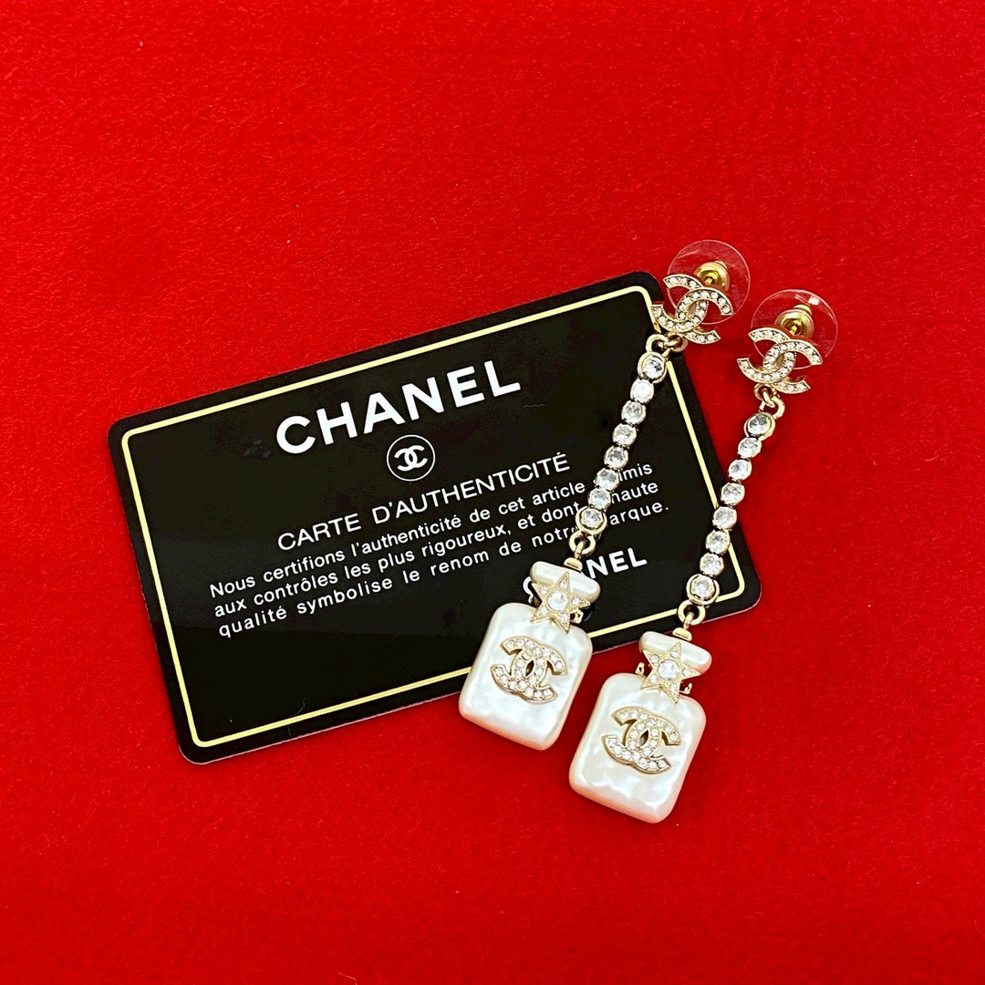 ピアス シャネル パフューム ボトル スイング ピアス