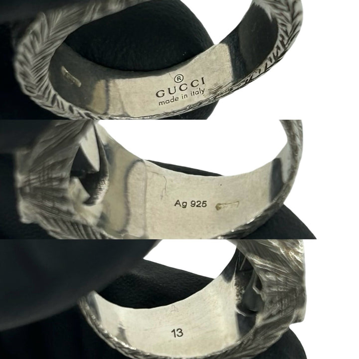 戒指 Gucci 阿拉伯式花紋互扣式 G 戒指