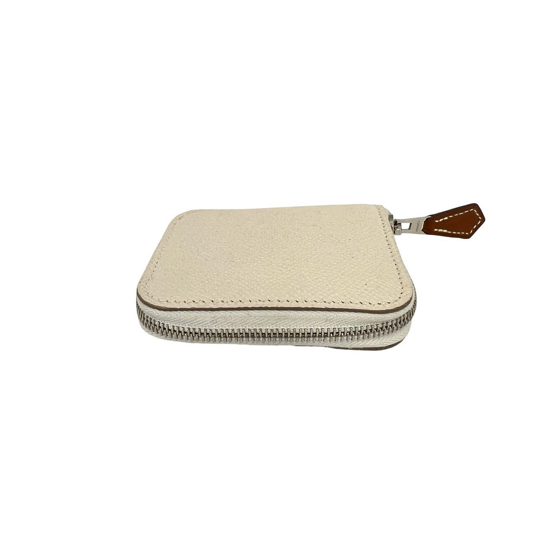 Coin case hermes azap compact silk in