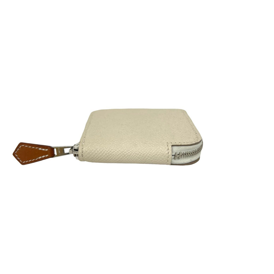 Coin case hermes azap compact silk in