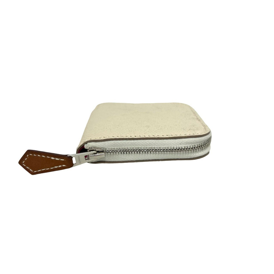 Coin case hermes azap compact silk in