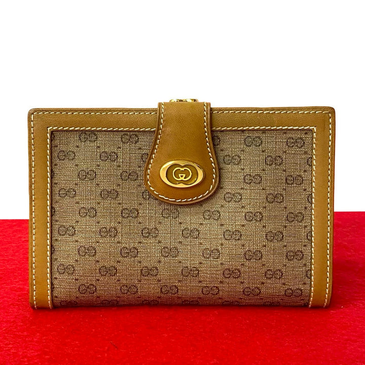 雙折錢包 Gucci 微型 GG 標誌圖案