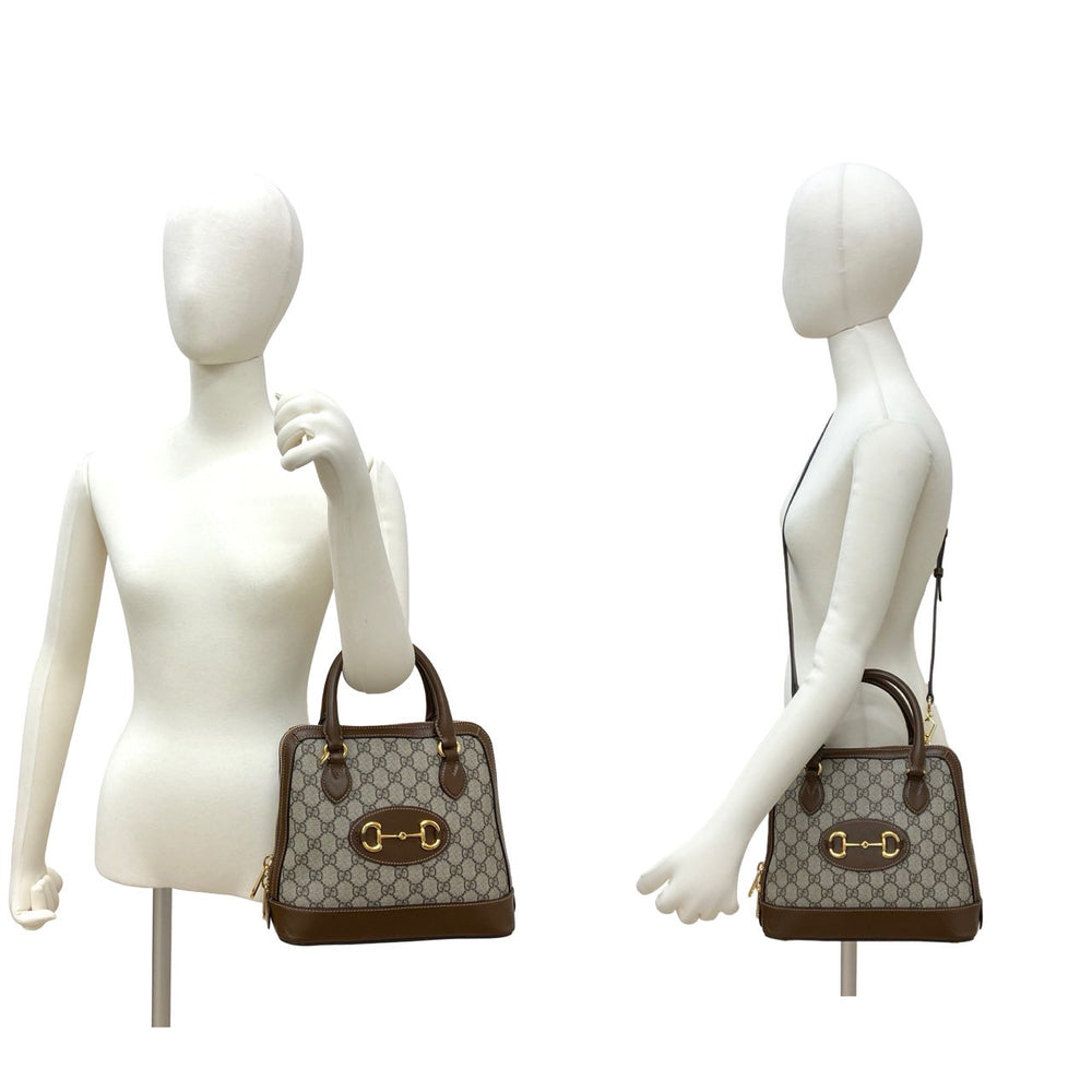 Shoulder Bag Gucci Horsebit 1955 Small Top Handle