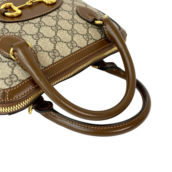 Shoulder Bag Gucci Horsebit 1955 Small Top Handle