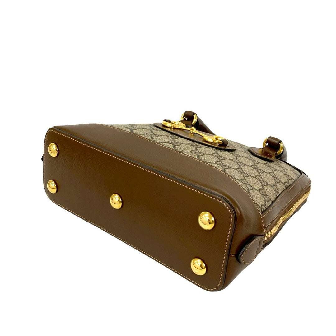 Shoulder Bag Gucci Horsebit 1955 Small Top Handle
