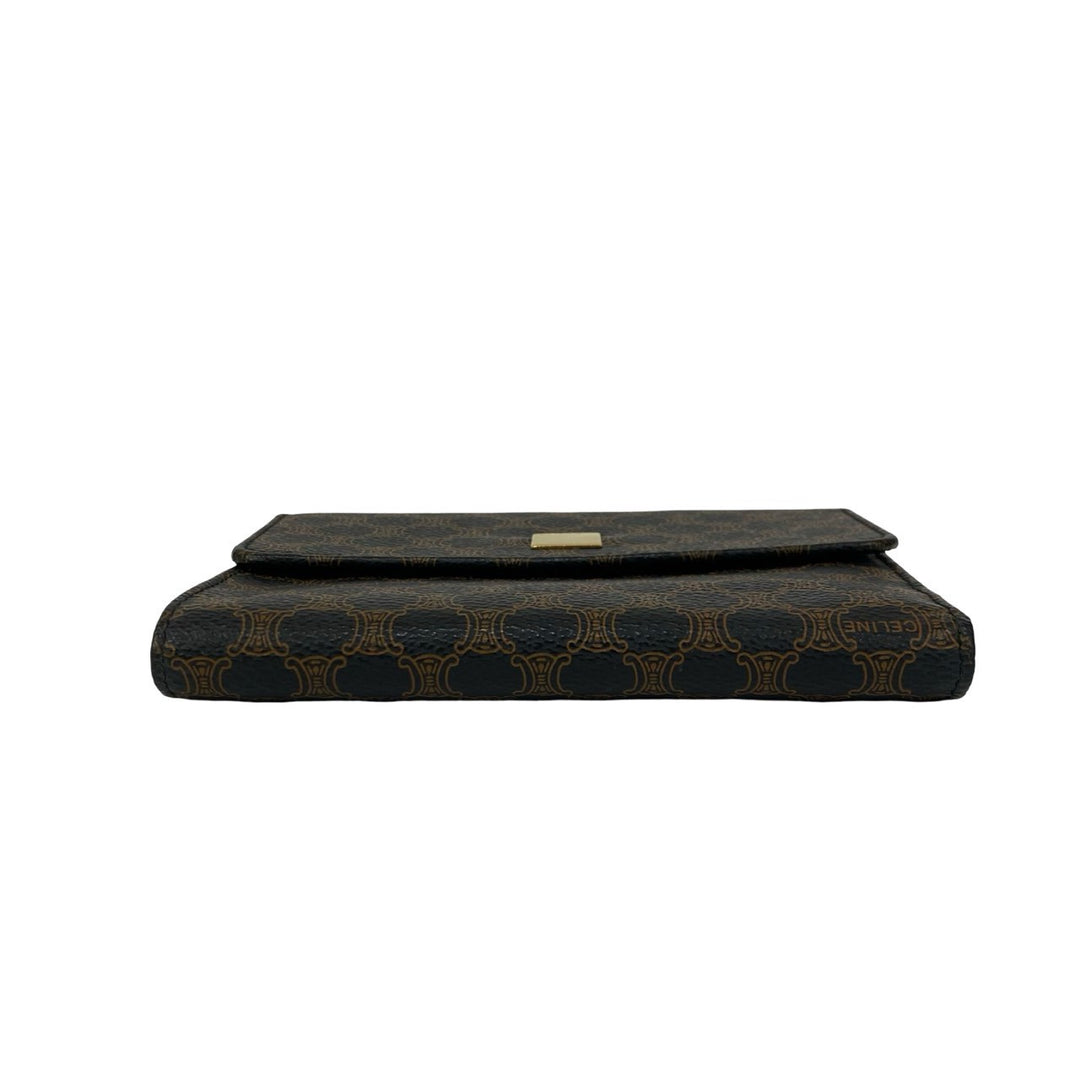 trifold wallet celine
