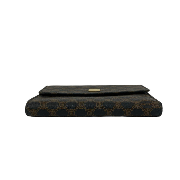 trifold wallet celine