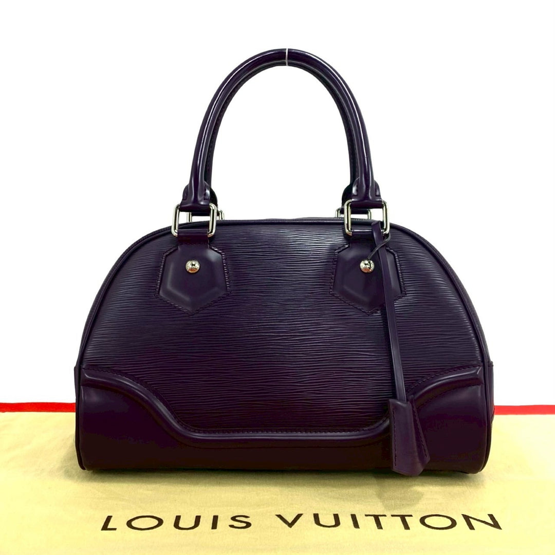Handbag Louis Vuitton Bowling Montaigne PM