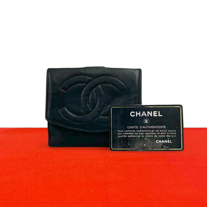 二つ折り財布 シャネル