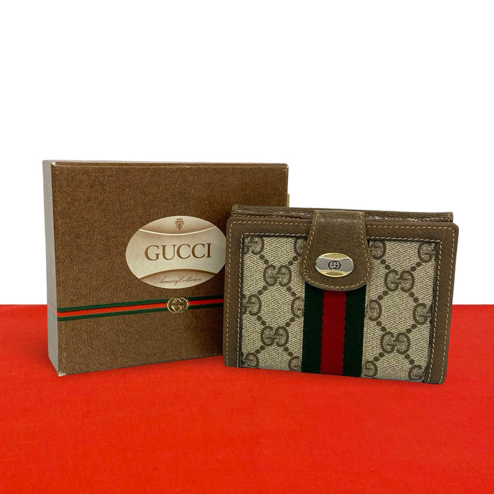 二つ折り財布 グッチ