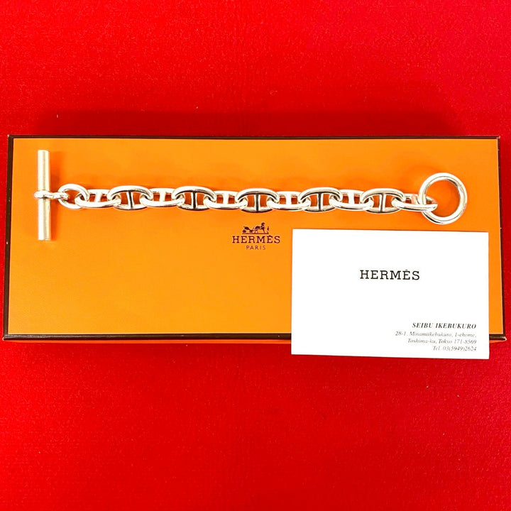 ブレスレット エルメス シェーヌダンクル GM 11コマ