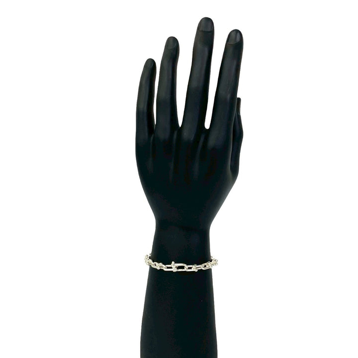 blurRubbingTiffany Hardware Small Link BraceletRubbingCut