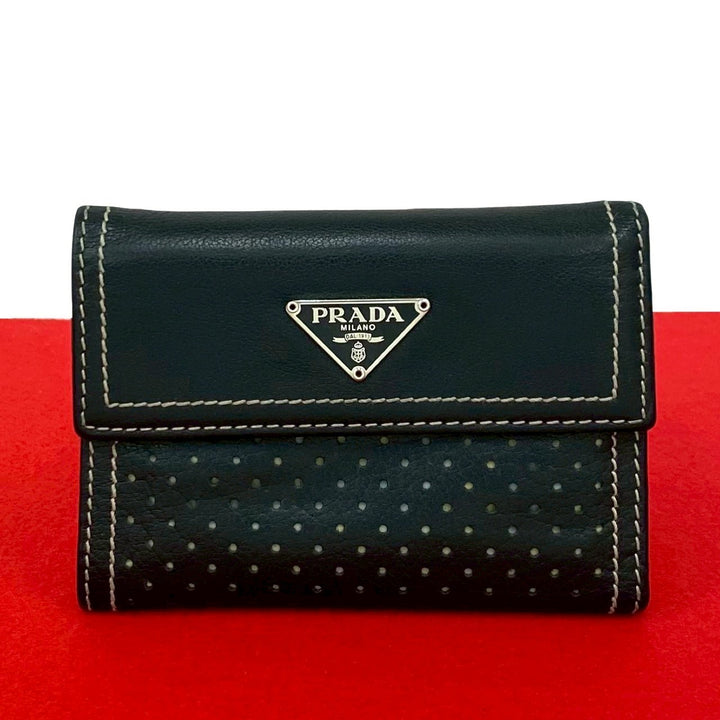三折錢包 Prada