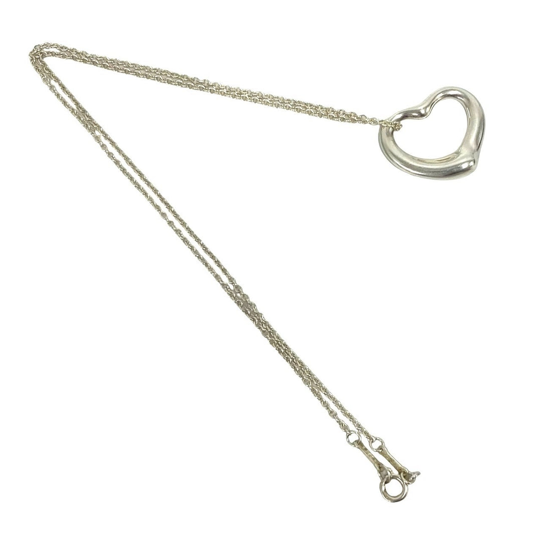 necklace tiffany open heart