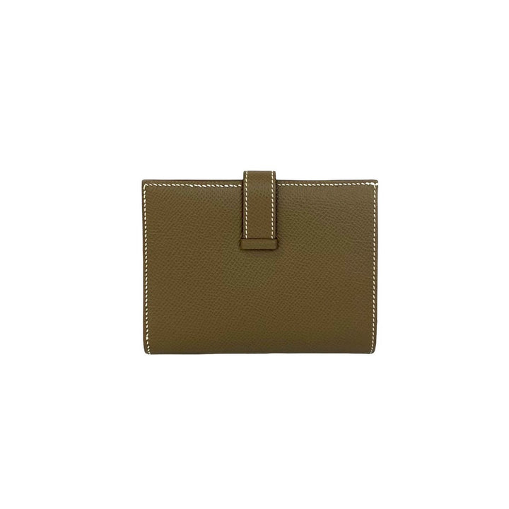 Bifold wallet Hermes Bearn compact