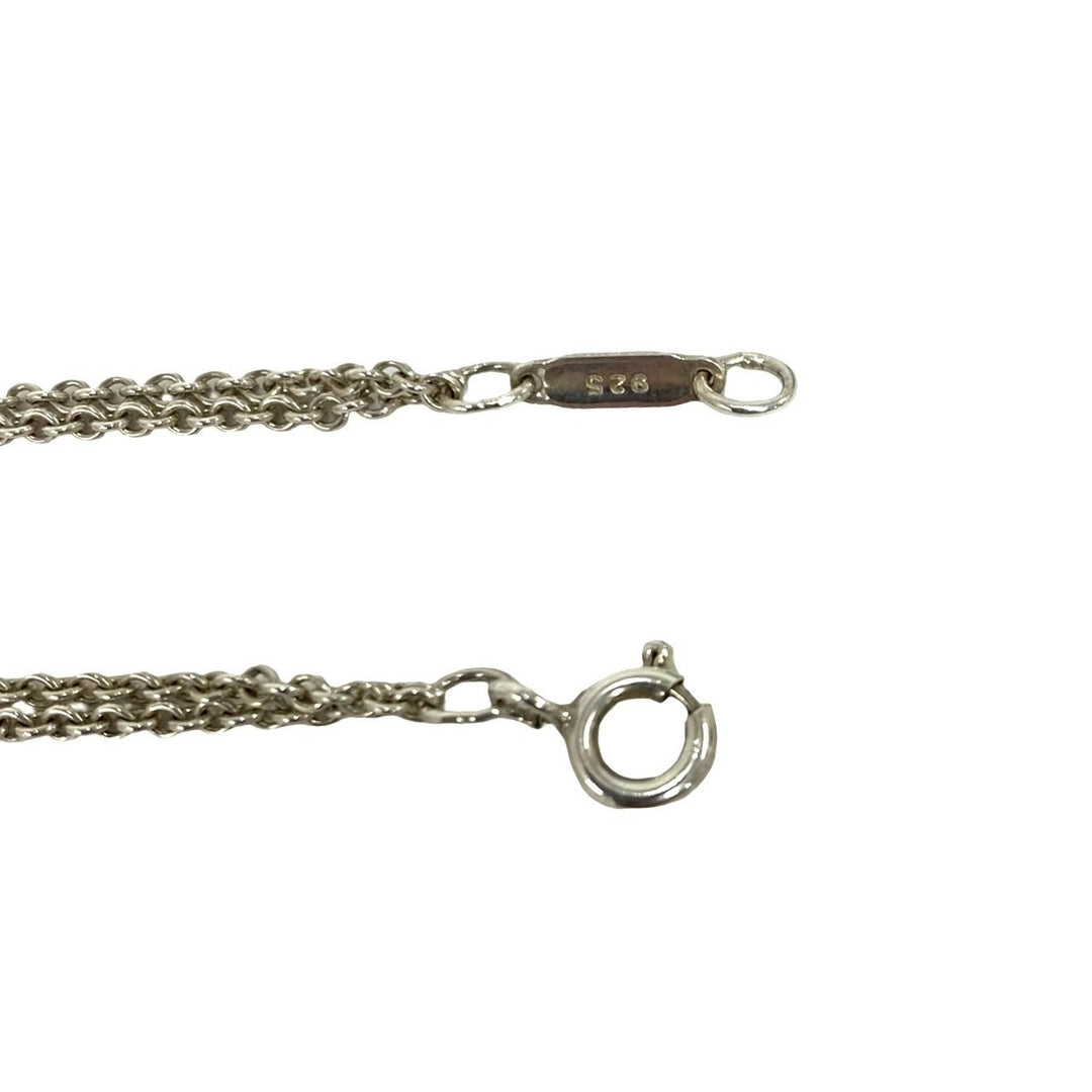 necklace tiffany infinity double chain