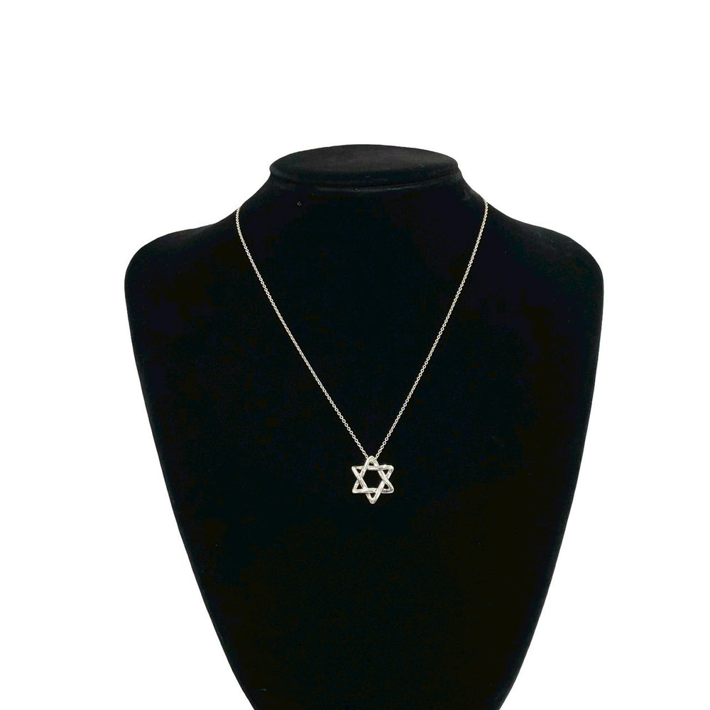 necklace tiffany star of david