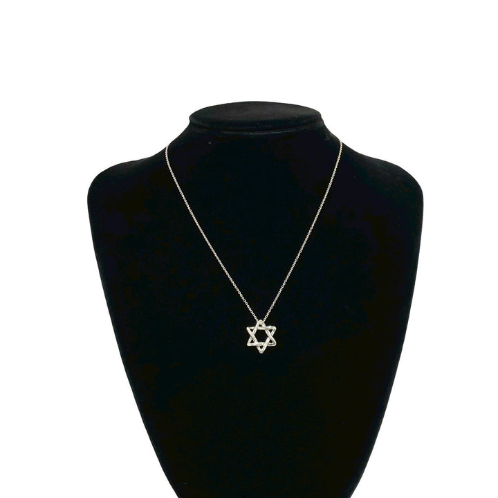 necklace tiffany star of david