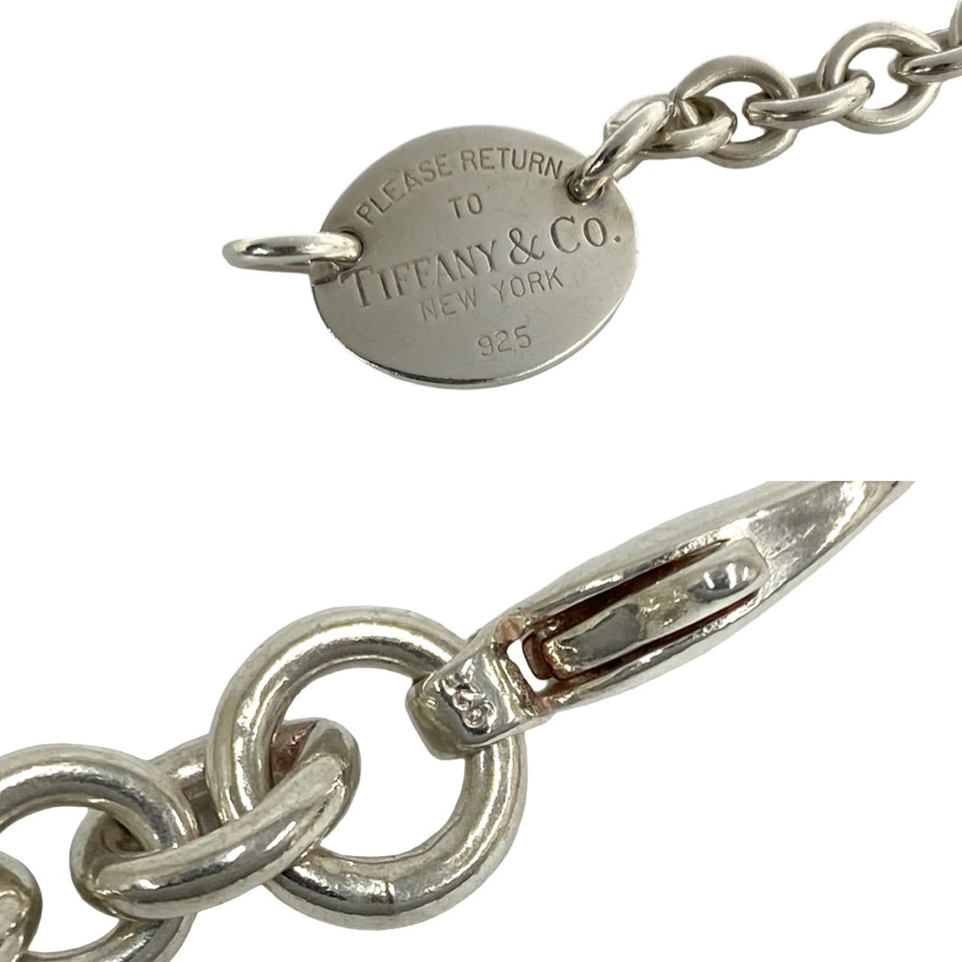 necklace tiffany return toe oval necklace