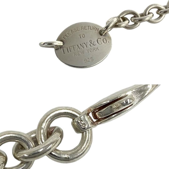 necklace tiffany return toe oval necklace