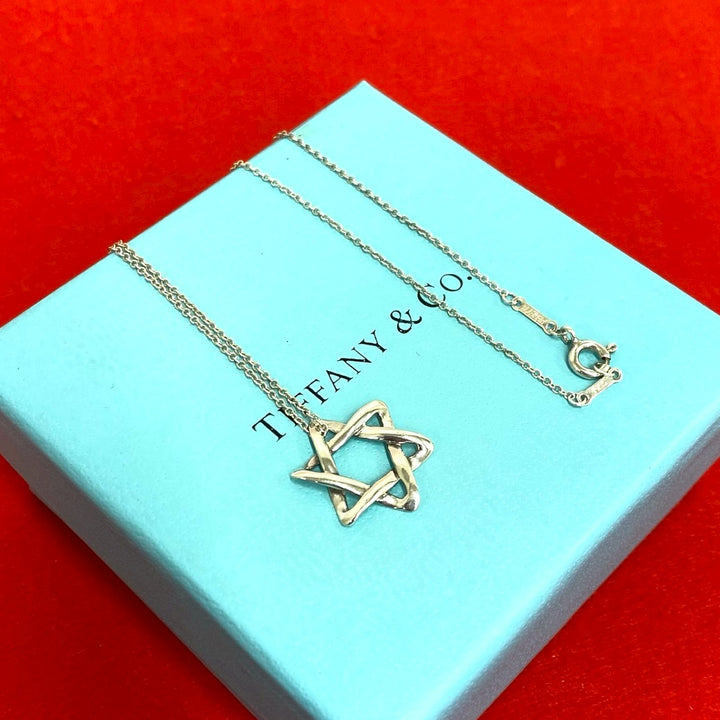 necklace tiffany star of david