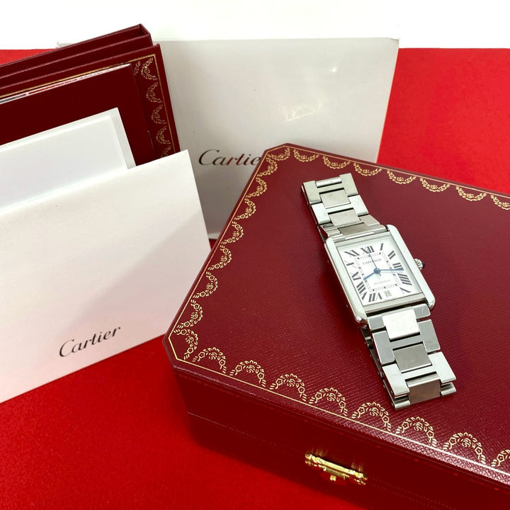 腕時計 カルティエ タンク ソロ XL