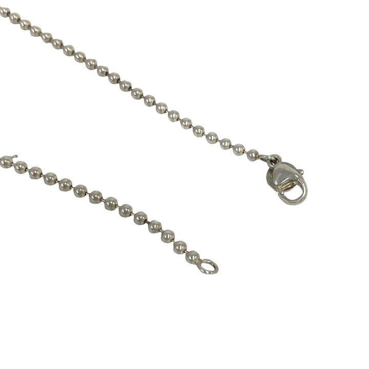 necklace tiffany oval tag necklace