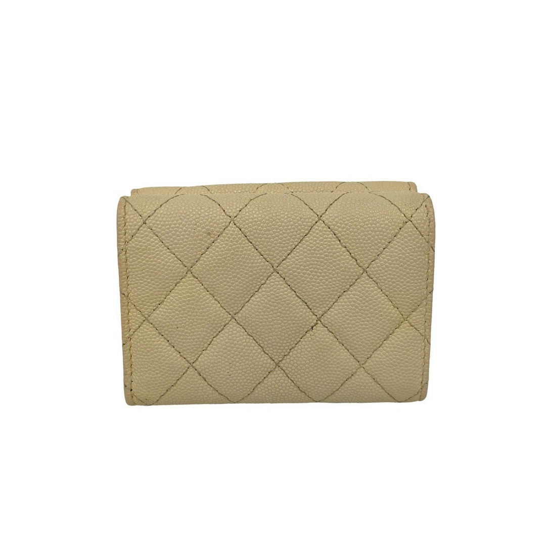 三折錢包 Chanel Matelasse