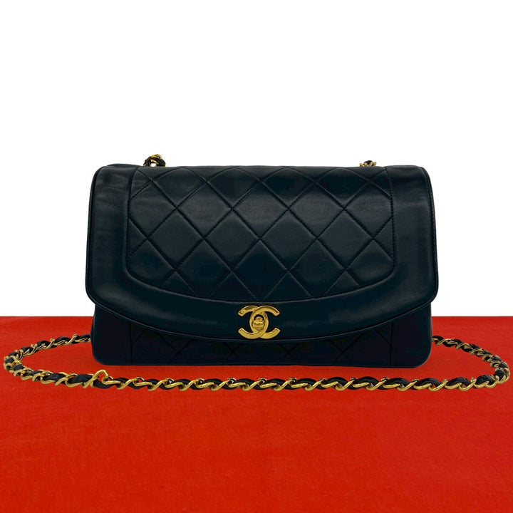 shoulder bag chanel diana